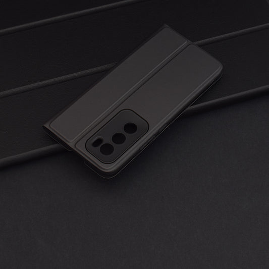 Funda para Oppo Reno12, Techsuit, Magskin Book, Negra