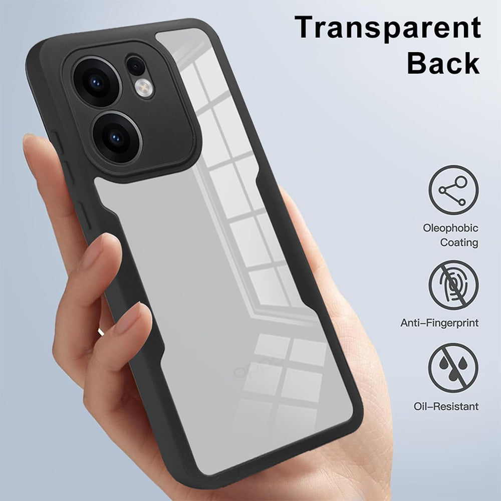 Funda para Oppo Reno13 FS 5G / Reno13 F 4G / Reno13 F, Techsuit, ColorVerse 360, Morado