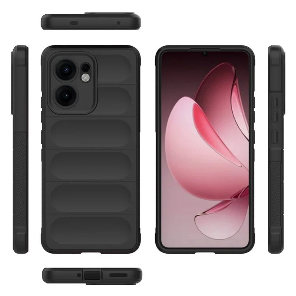 Funda para Oppo Reno13 FS 5G / Reno13 F 4G / Reno13 F, Techsuit, Magic Shield, Negra