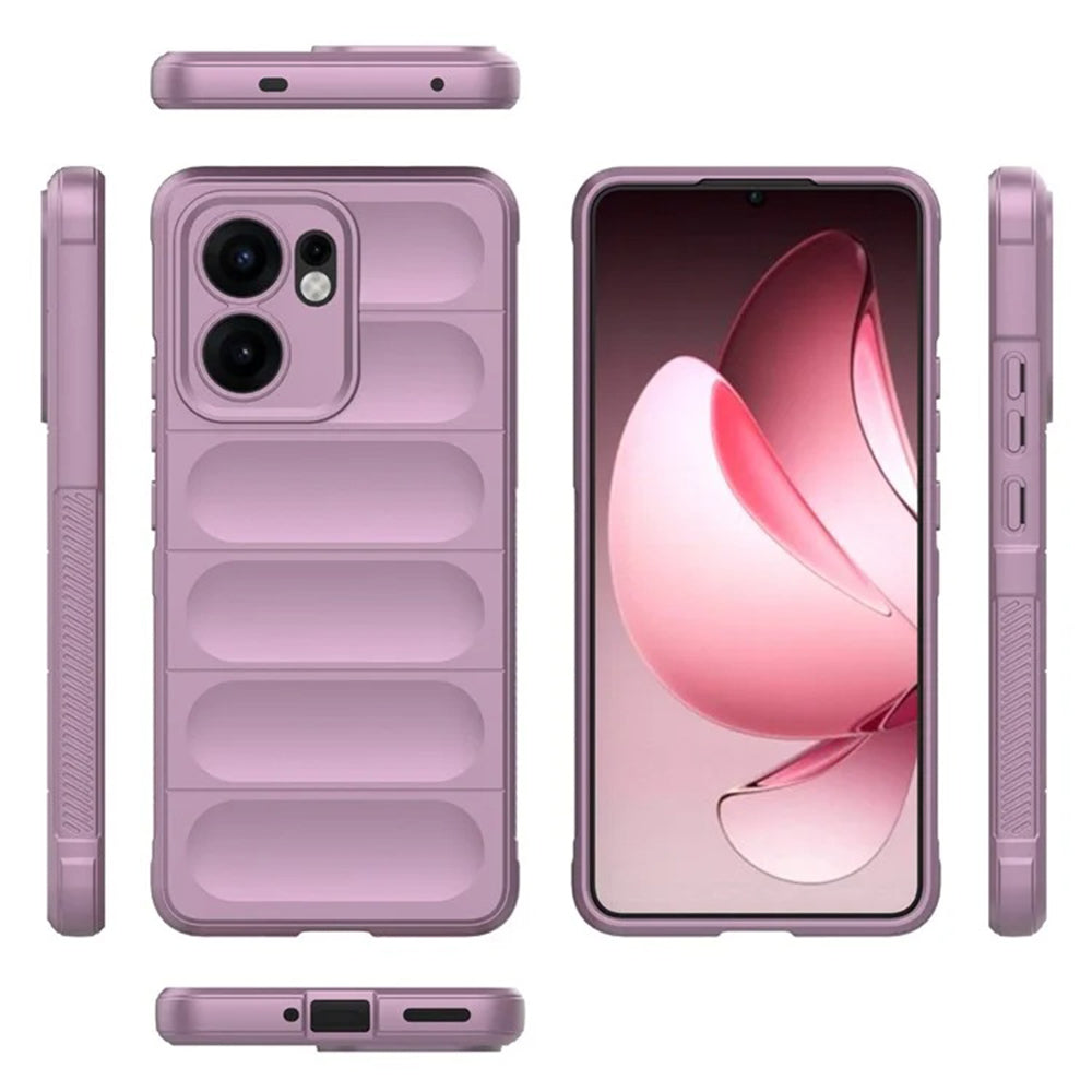 Funda para Oppo Reno13 FS 5G / Reno13 F 4G / Reno13 F, Techsuit, Magic Shield, Roja