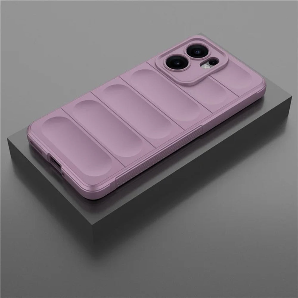 Funda para Oppo Reno13 FS 5G / Reno13 F 4G / Reno13 F, Techsuit, Magic Shield, Roja