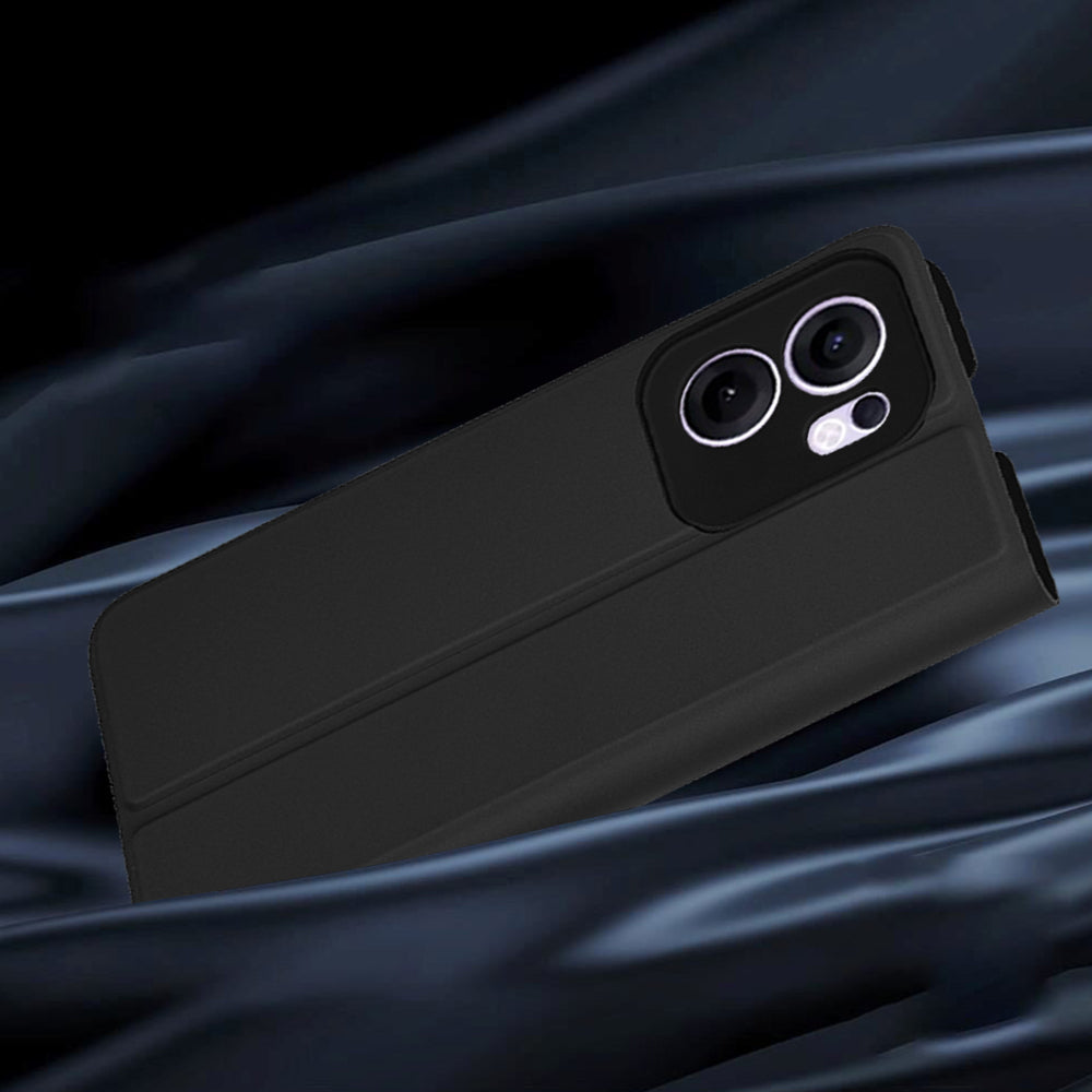 Funda para Oppo Reno13 FS 5G / Reno13 F 4G / Reno13 F, Techsuit, Magskin Book, Negra