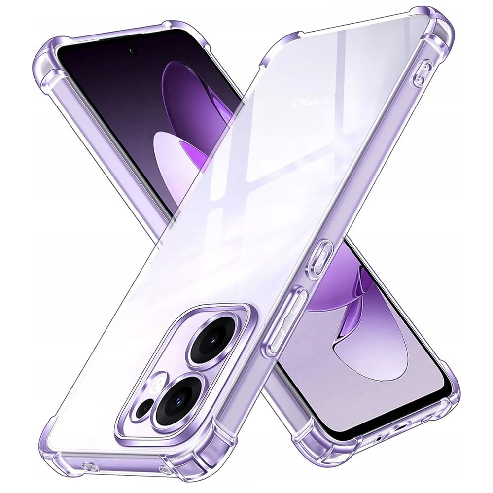 Funda para Oppo Reno13 FS 5G / Reno13 F 4G / Reno13 F, Techsuit, Transparente a prueba de golpes