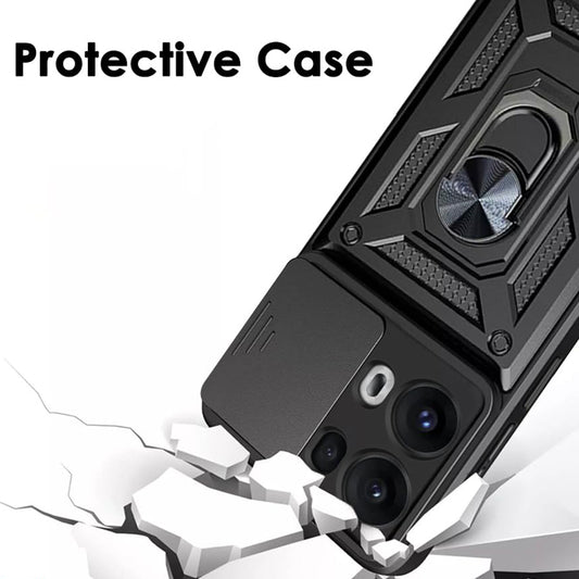 Case for Oppo Reno13 Pro, Techsuit, CamShield, Blue