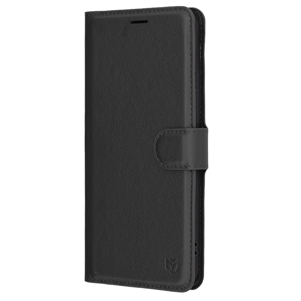 Funda para Oppo Reno13 Pro, Techsuit, Leather Folio, Negra