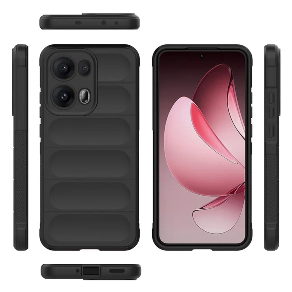 Funda para Oppo Reno13 Pro, Techsuit, Magic Shield, Negra