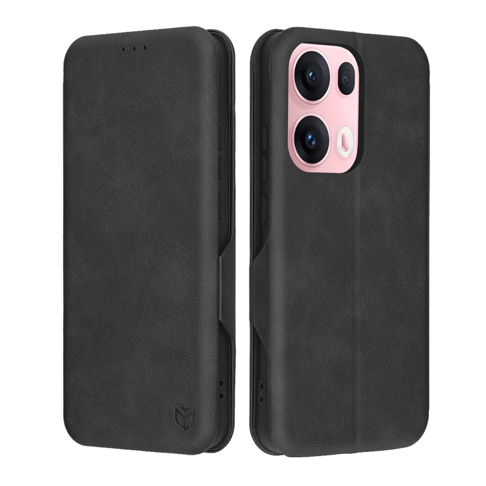 Funda para Oppo Reno13 Pro, Techsuit, Safe Wallet Plus, Negra