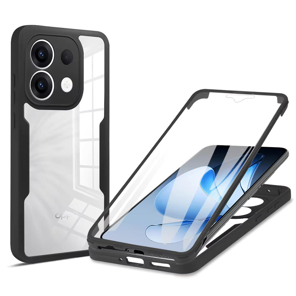 Funda para Oppo Reno13, Techsuit, ColorVerse 360, Negra