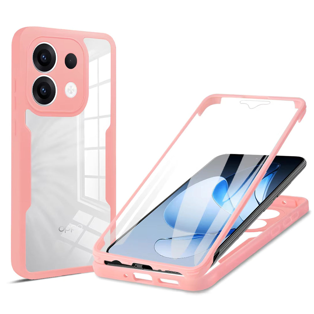 Funda para Oppo Reno13, Techsuit, ColorVerse 360, Rosa