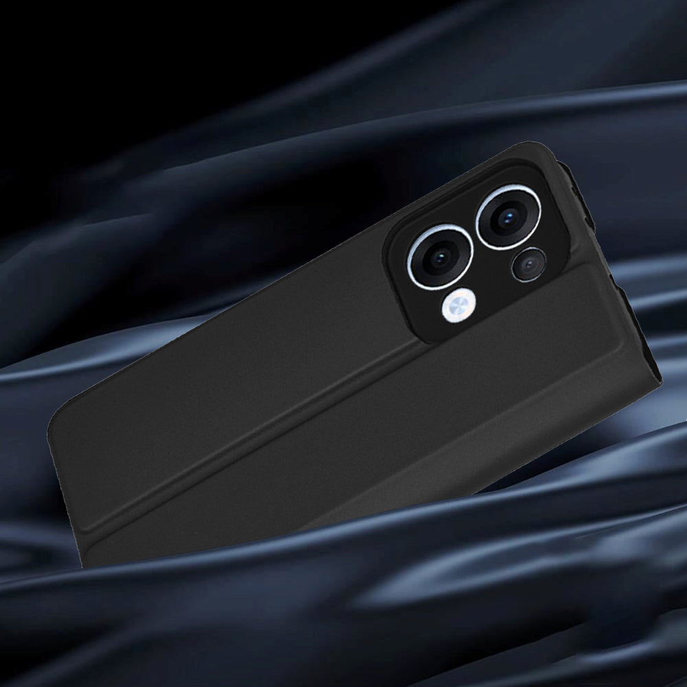 Funda para Oppo Reno13, Techsuit, Magskin Book, Negra