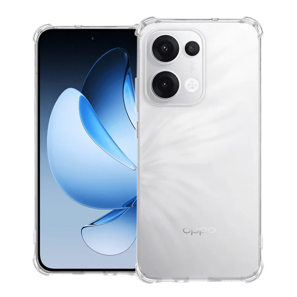 Funda para Oppo Reno13, Techsuit, Antichoque Transparente, Transparente