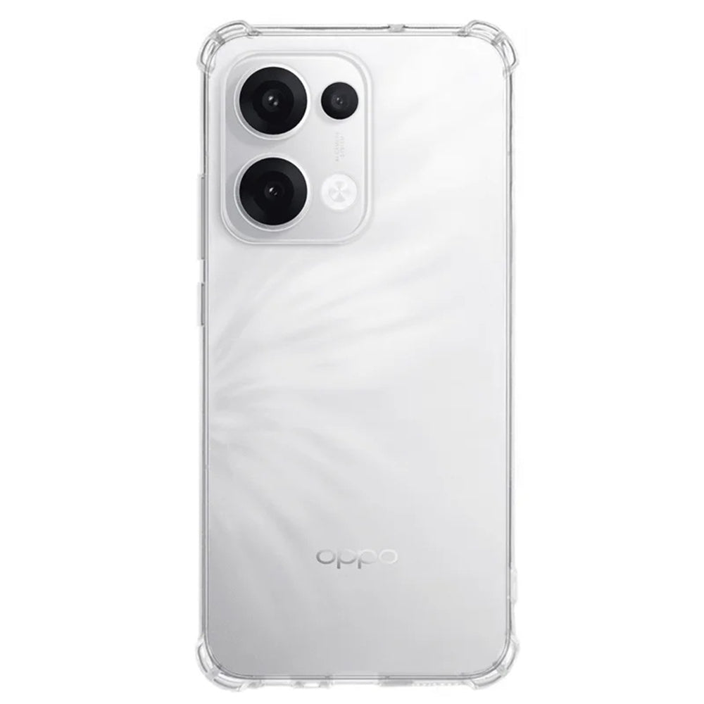 Funda para Oppo Reno13, Techsuit, Antichoque Transparente, Transparente