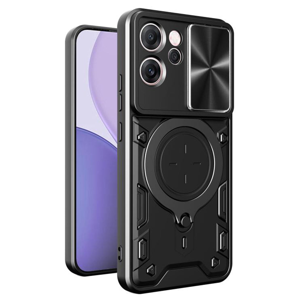 Funda para Oppo Reno14 FS 5G / Reno14 F, Techsuit, CamGuard Pro, Negra