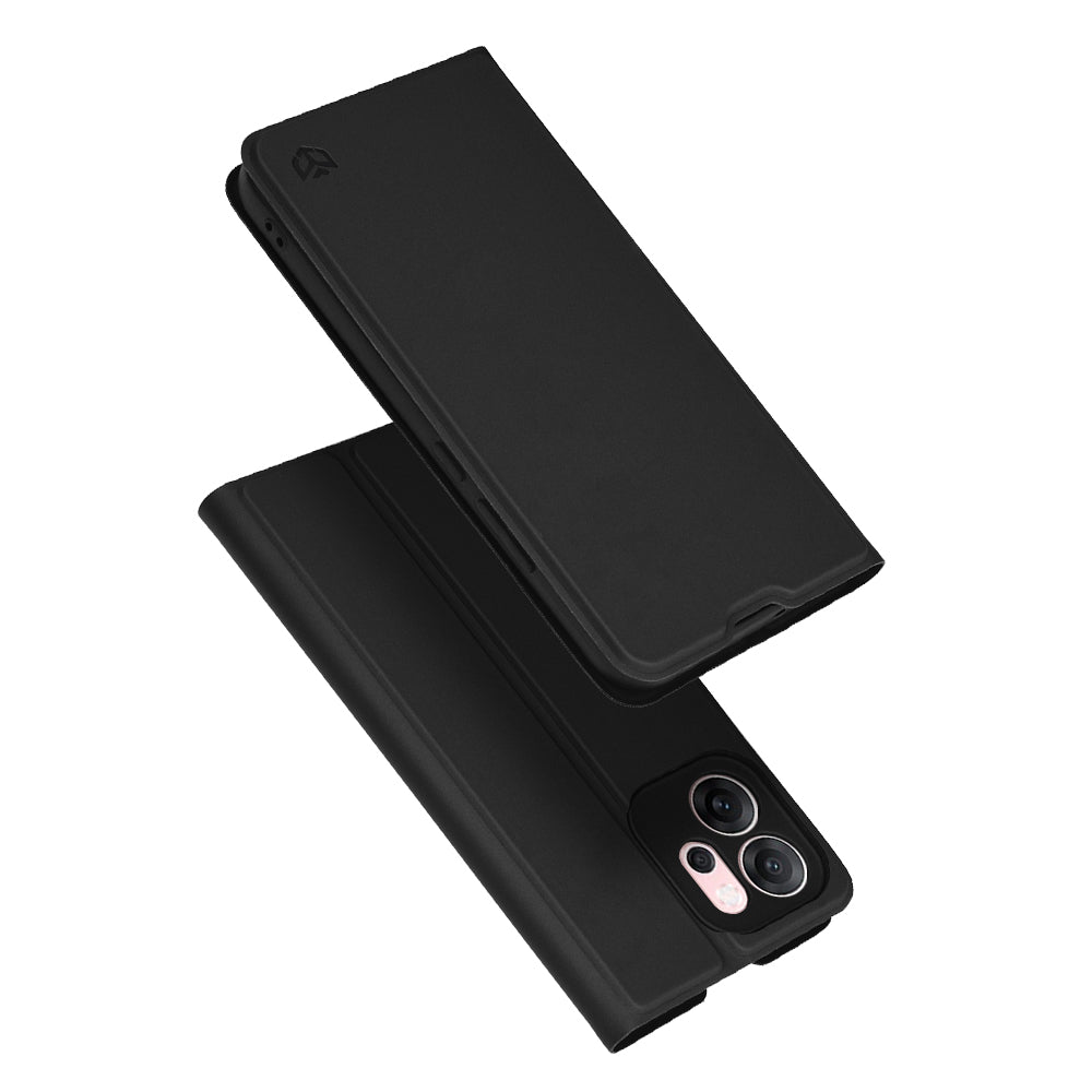 Funda para Oppo Reno14 FS 5G / Reno14 F, Techsuit, Magskin Book, Negra