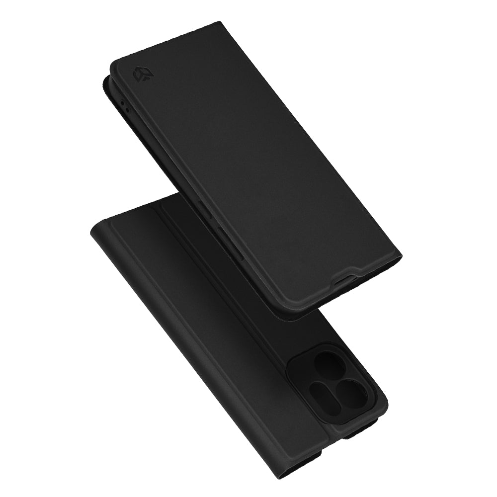Funda para Oppo Reno14 FS 5G / Reno14 F, Techsuit, Magskin Book, Negra