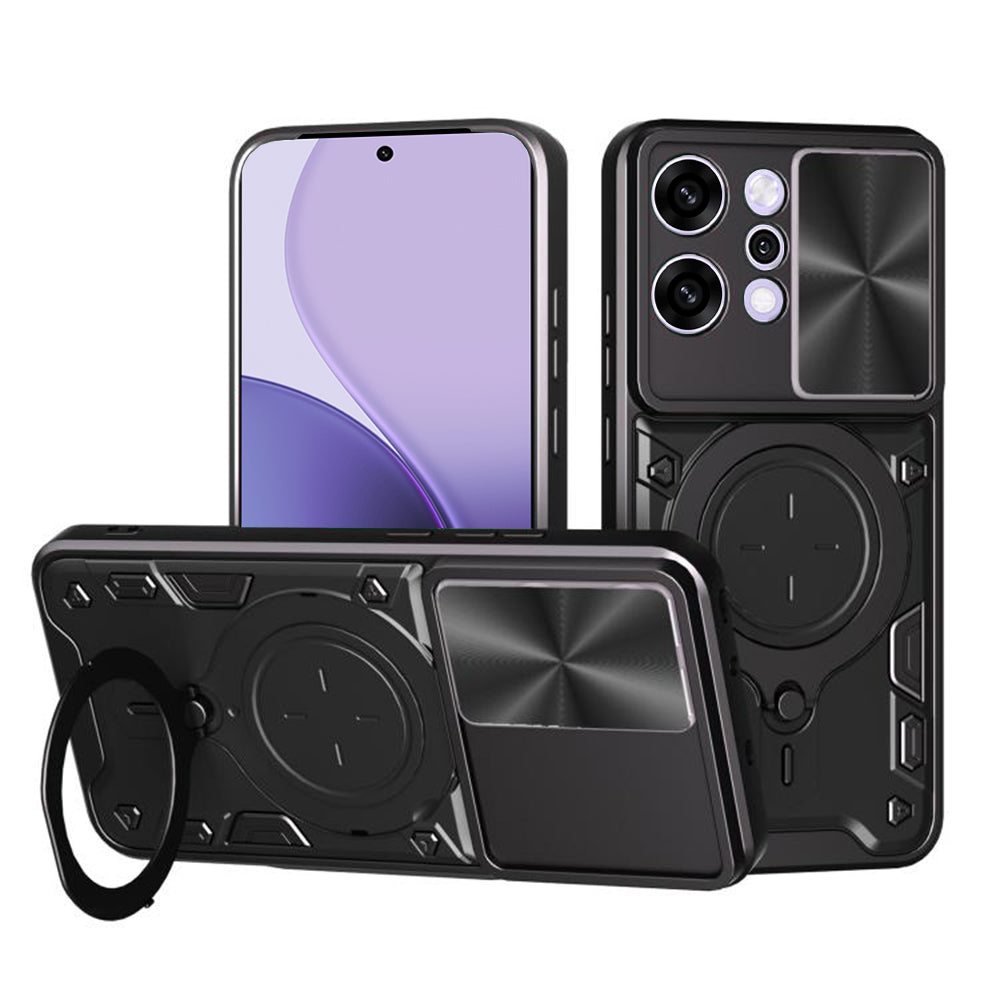 Funda para Oppo Reno14 Pro, Techsuit, CamGuard Pro, Negra