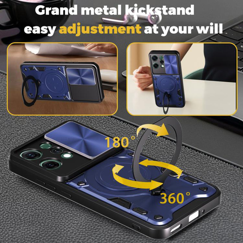Funda para Oppo Reno14 Pro, Techsuit, CamGuard Pro, Negra