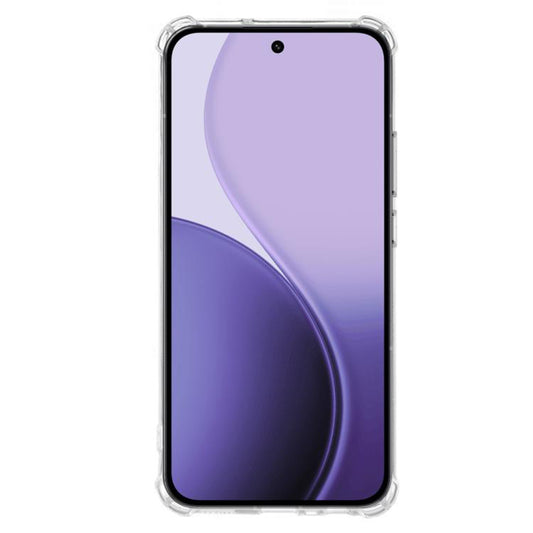 Funda para Oppo Reno14 Pro, Techsuit, Antigolpes Transparente, Transparente