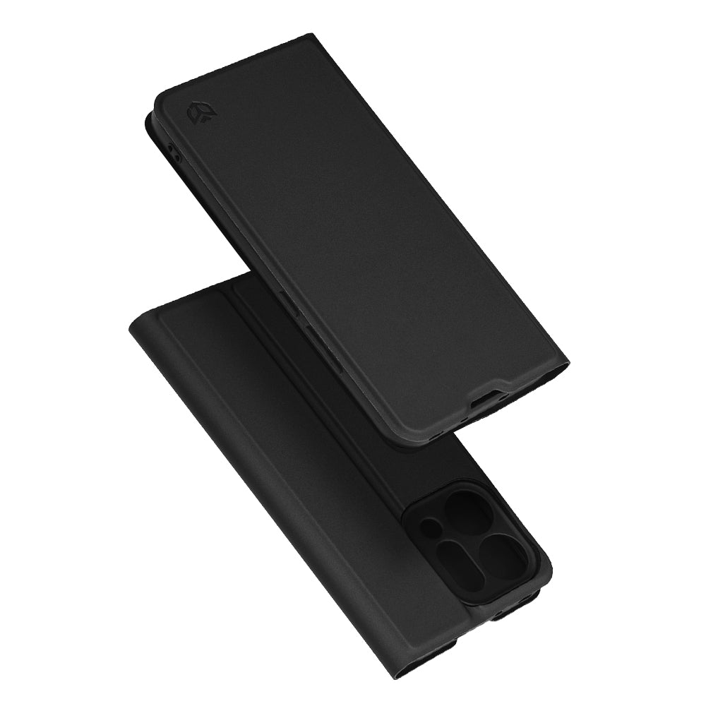 Funda para Oppo Reno14, Techsuit, Magskin Book, Negra