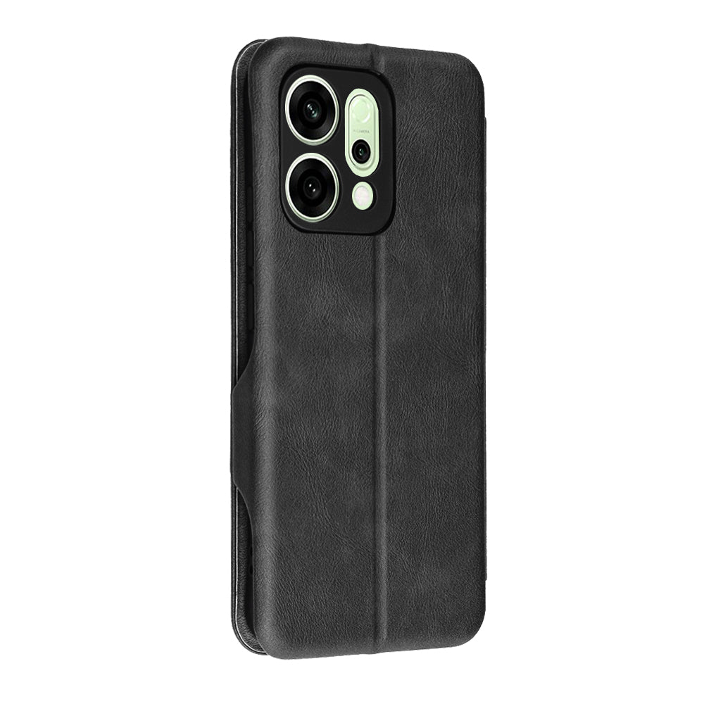 Funda para Oppo Reno14, Techsuit, Safe Wallet Plus, Negra