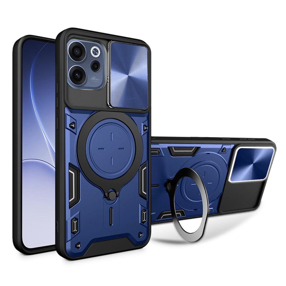 Funda para Oppo Reno15 FS / Reno15 F, Techsuit, CamGuard Pro, Azul