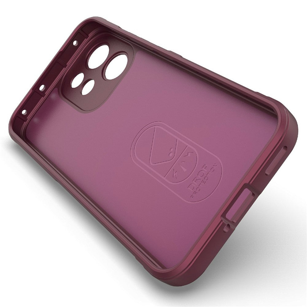 Funda para Oppo Reno15 FS / Reno15 F, Techsuit, Magic Shield, Granate