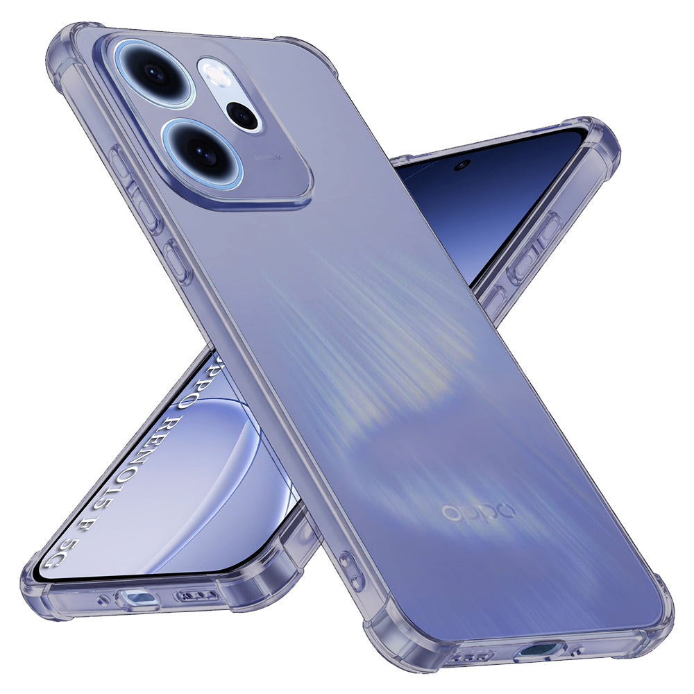 Funda para Oppo Reno15 FS / Reno15 F, Techsuit, Transparente Antigolpes, Ahumada