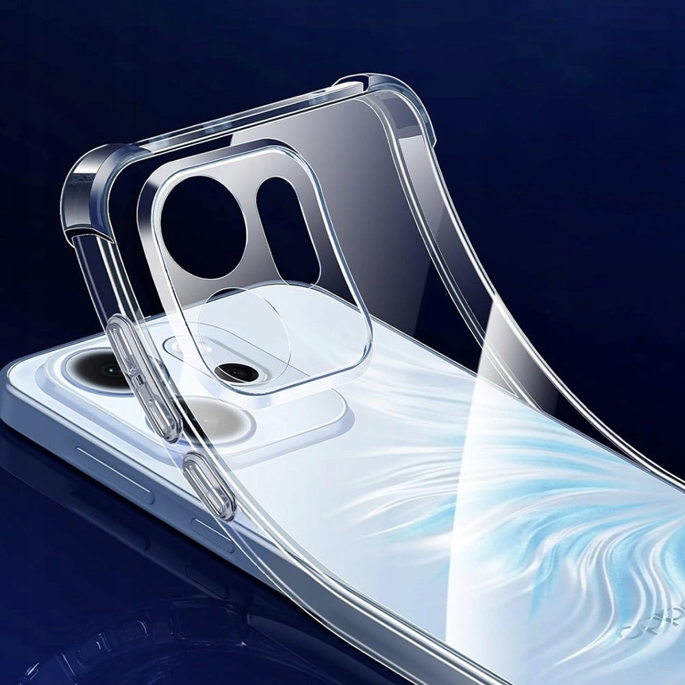 Funda para Oppo Reno15 FS / Reno15 F, Techsuit, Shockproof Clear, Transparente