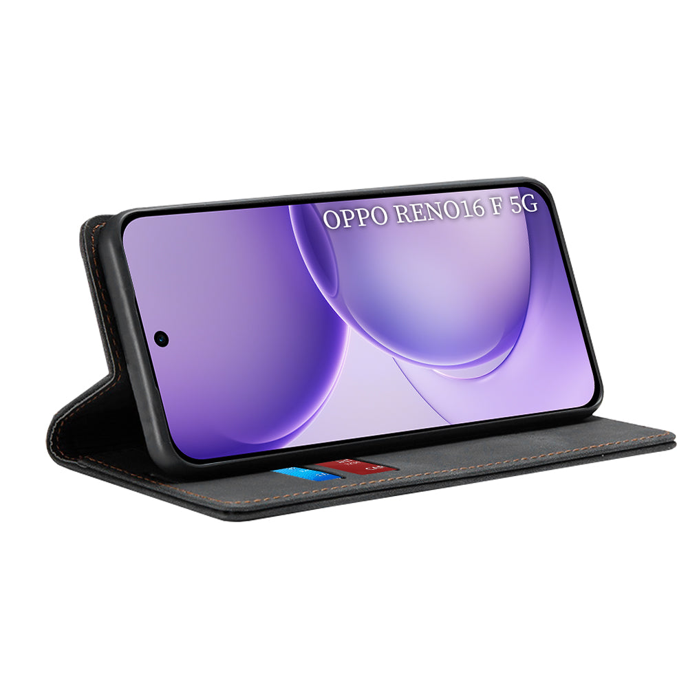 Funda para Oppo Reno16 F / Reno16 FS, Techsuit, Confy, Negra