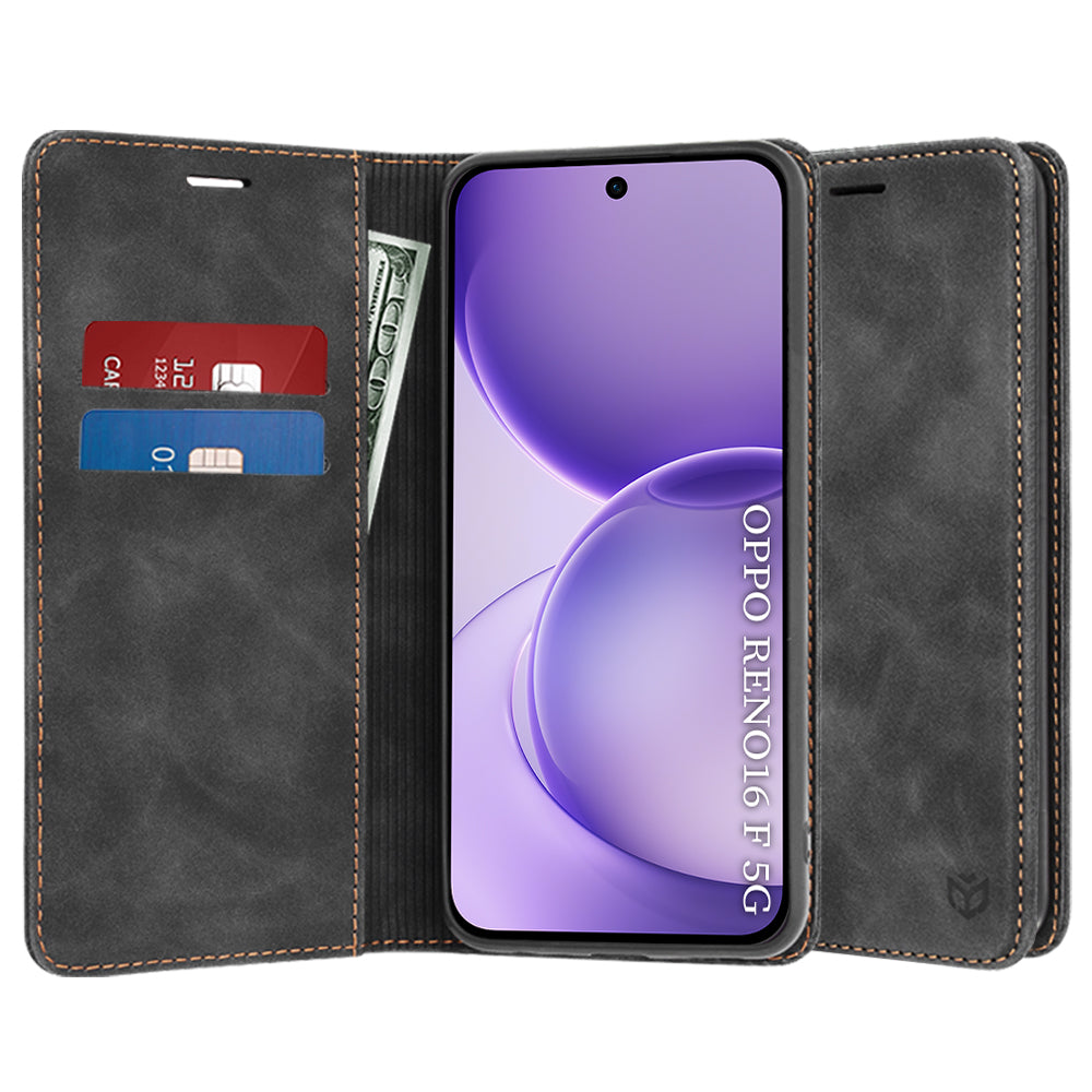 Funda para Oppo Reno16 F / Reno16 FS, Techsuit, Confy, Negra