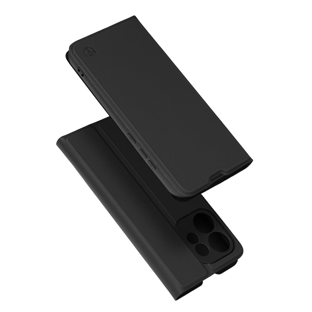 Funda para Oppo Reno16, Techsuit, Magskin Book, Negra