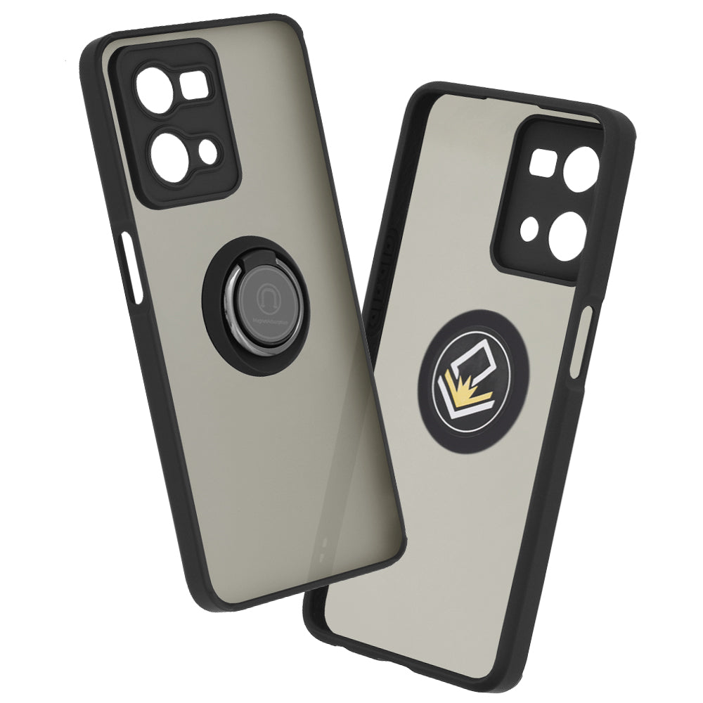 Funda para Oppo Reno7, Techsuit, Glinth, Negra