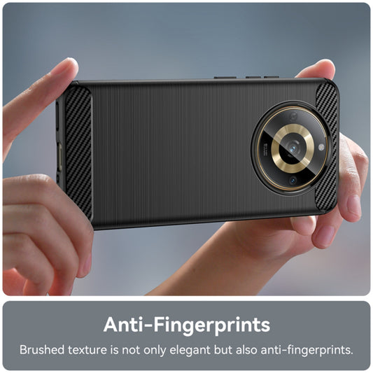 Funda para Realme 11 4G, Techsuit, Carbono, Negra