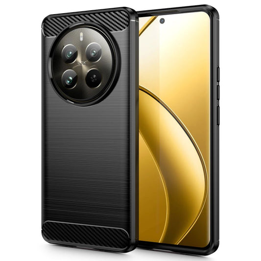 Case for Realme 12 Pro / 12 Pro+, Tech-Protect, Carbon, Black