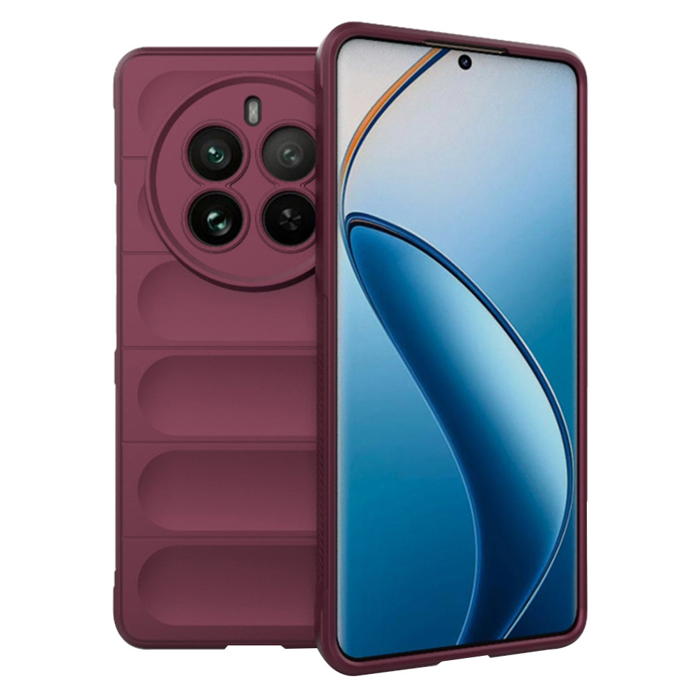 Funda para Realme 12 Pro / 12 Pro+, Techsuit, Magic Shield, Vino