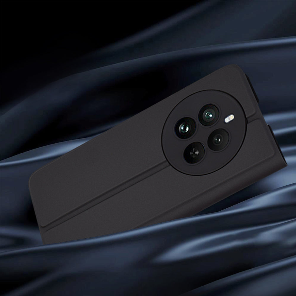 Funda para Realme 12 Pro / 12 Pro+, Techsuit, Magskin Book, Negra