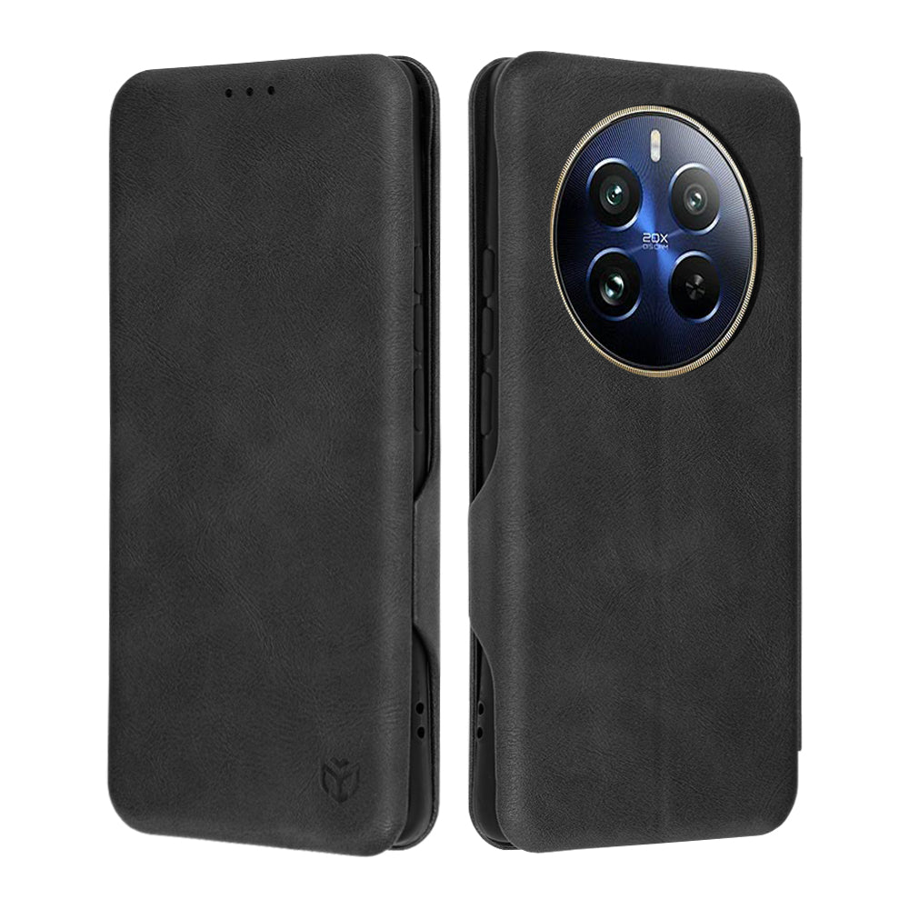 Funda para Realme 12 Pro / 12 Pro+, Techsuit, Safe Wallet Plus, Negra