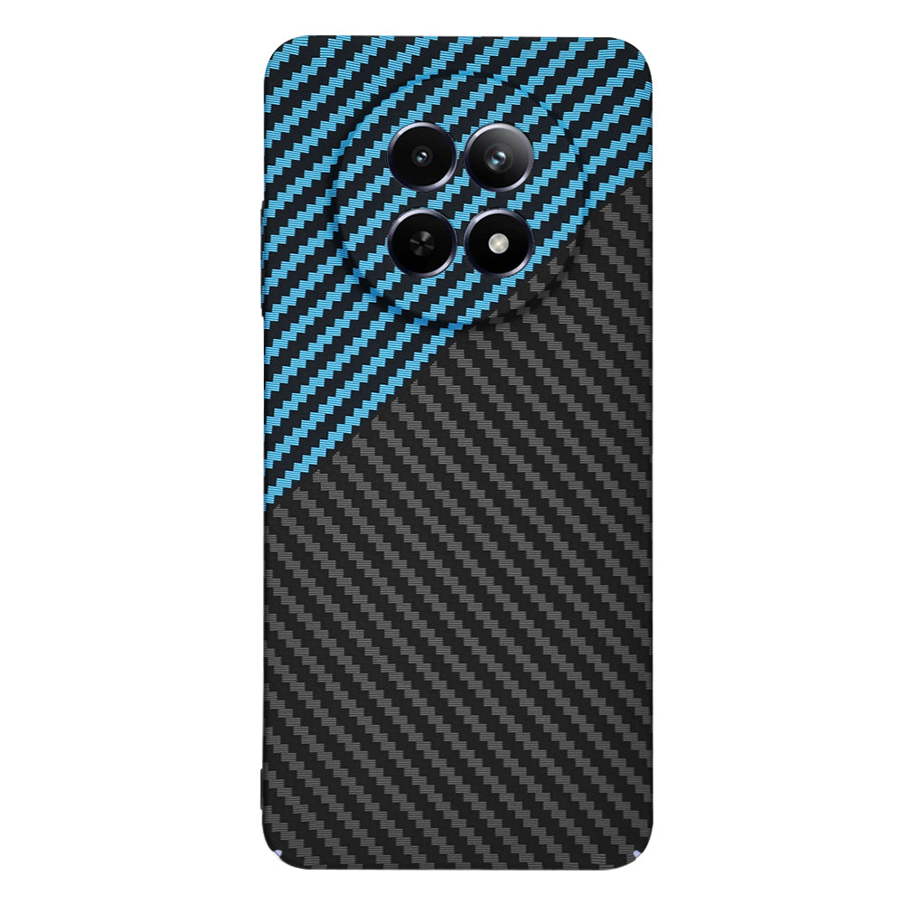 Funda para Realme 12x / 12, Techsuit, Carbonite FiberShell, Negra Bleu