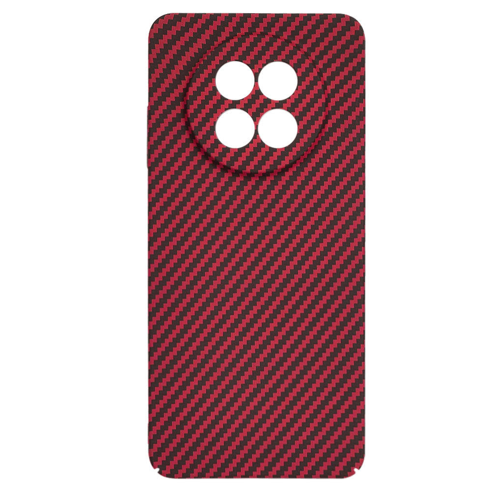 Funda para Realme 12x / 12, Techsuit, Carbonite FiberShell, Roja