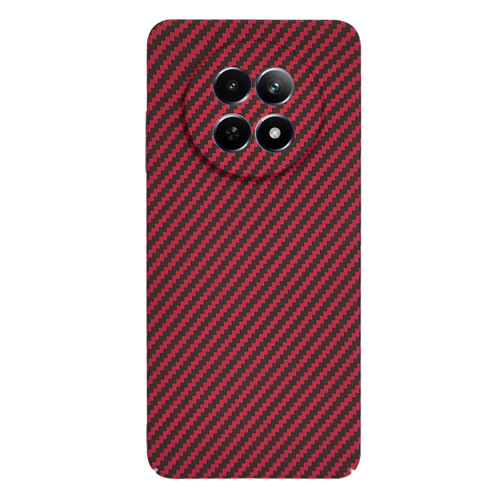 Funda para Realme 12x / 12, Techsuit, Carbonite FiberShell, Roja