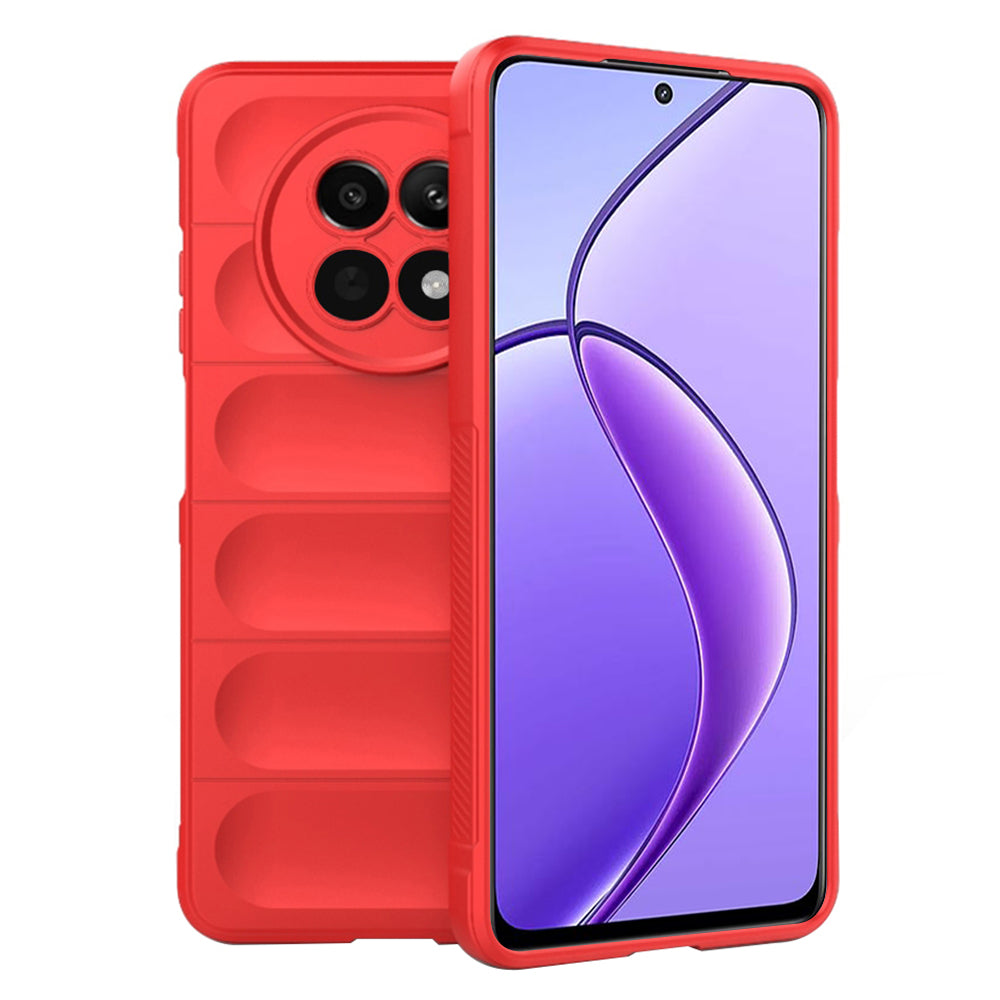 Funda para Realme 12x / 12, Techsuit, Magic Shield, Roja