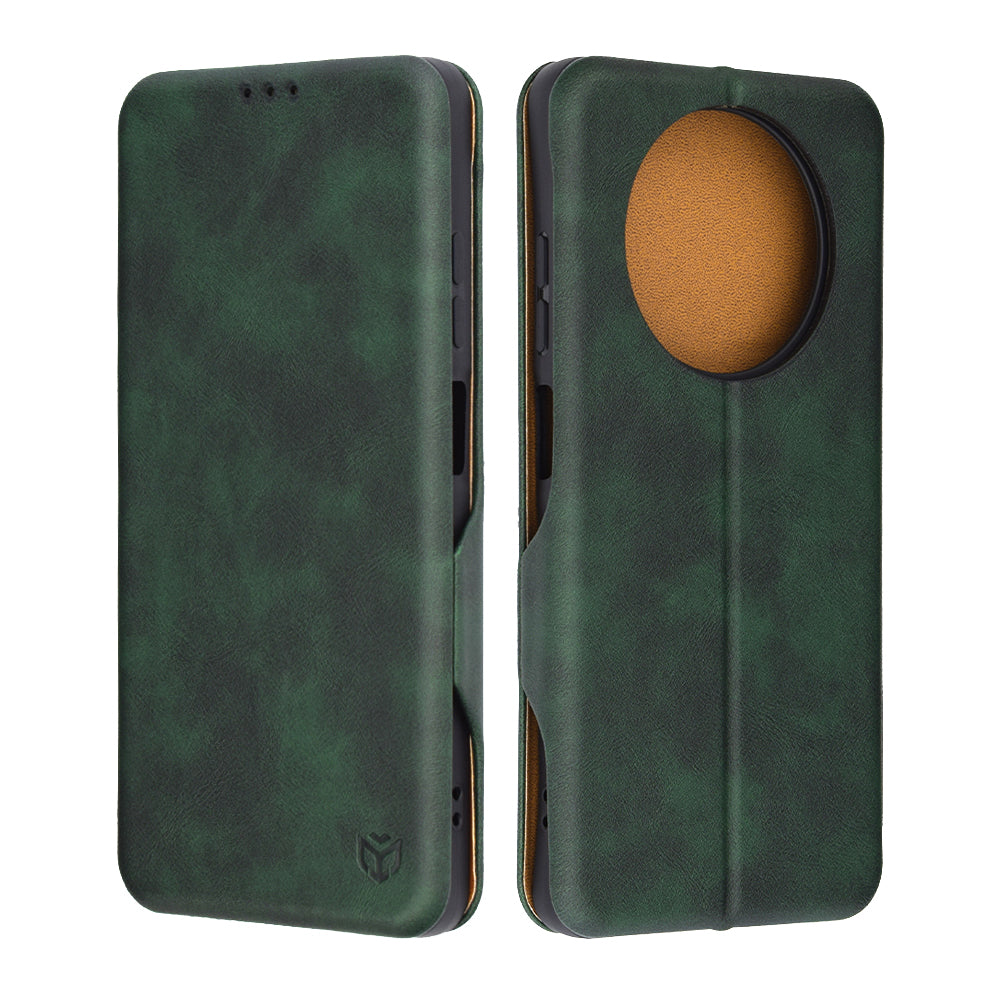 Funda para Realme 12x / 12, Techsuit, Safe Wallet Plus, Verde