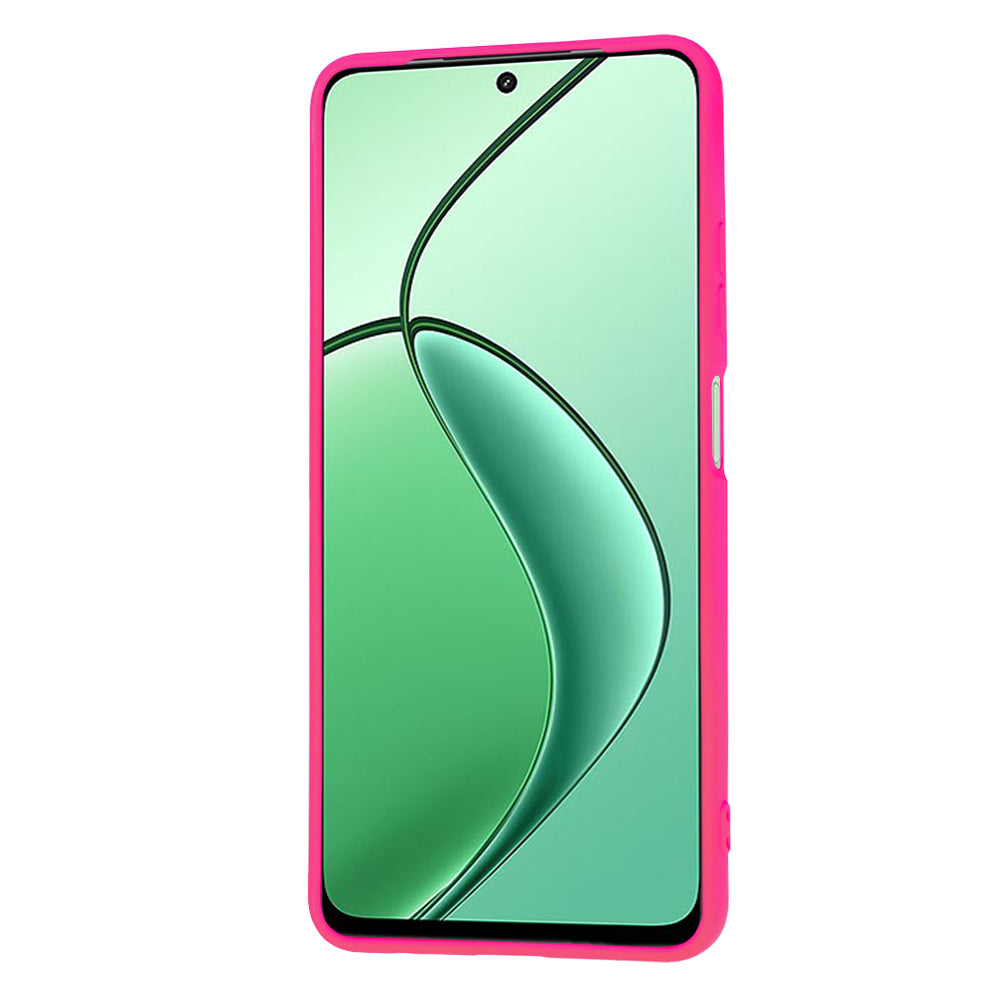 Funda para Realme 12x / 12, Techsuit, SoftFlex, Rosa Oscuro