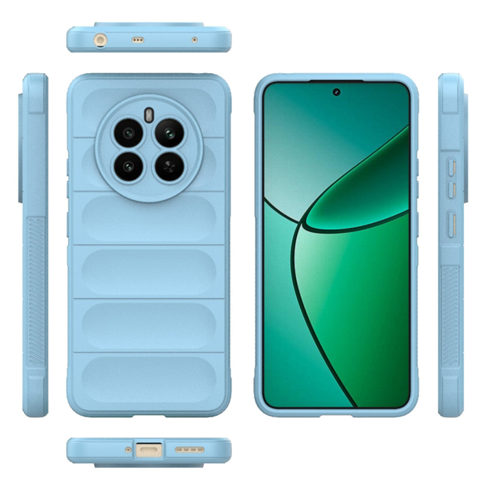 Funda para Realme 13 4G / 12 4G / 12+, Techsuit, Magic Shield, Azul