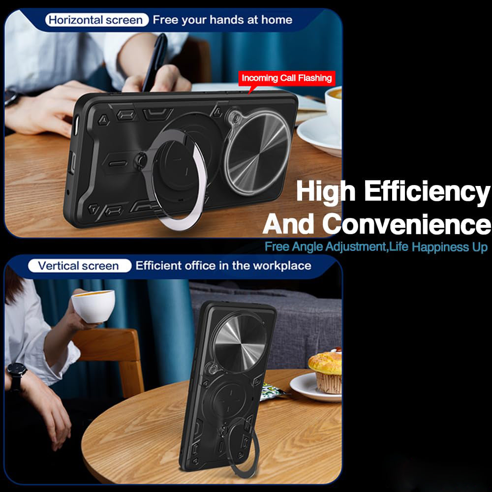 Funda para Realme 14 Pro+, Techsuit, CamGuard Pro, Negra