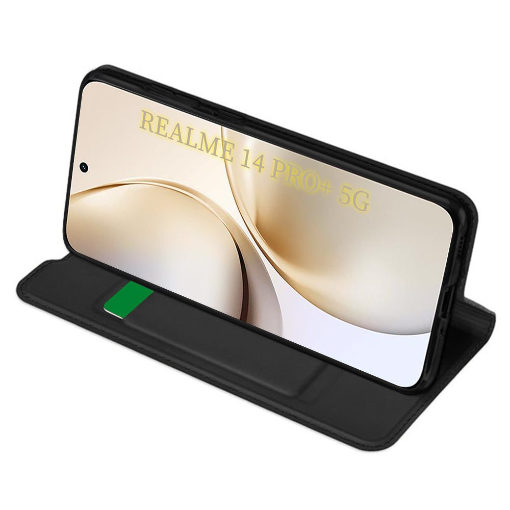 Funda para Realme 14 Pro+, Techsuit, Magskin Book, Negra