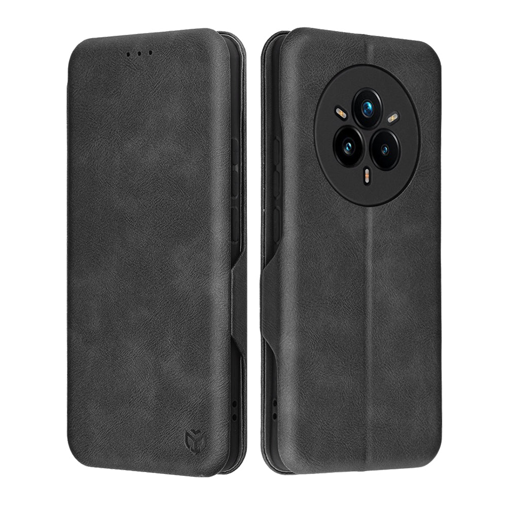 Funda para Realme 14 Pro+, Techsuit, Safe Wallet Plus, Negra