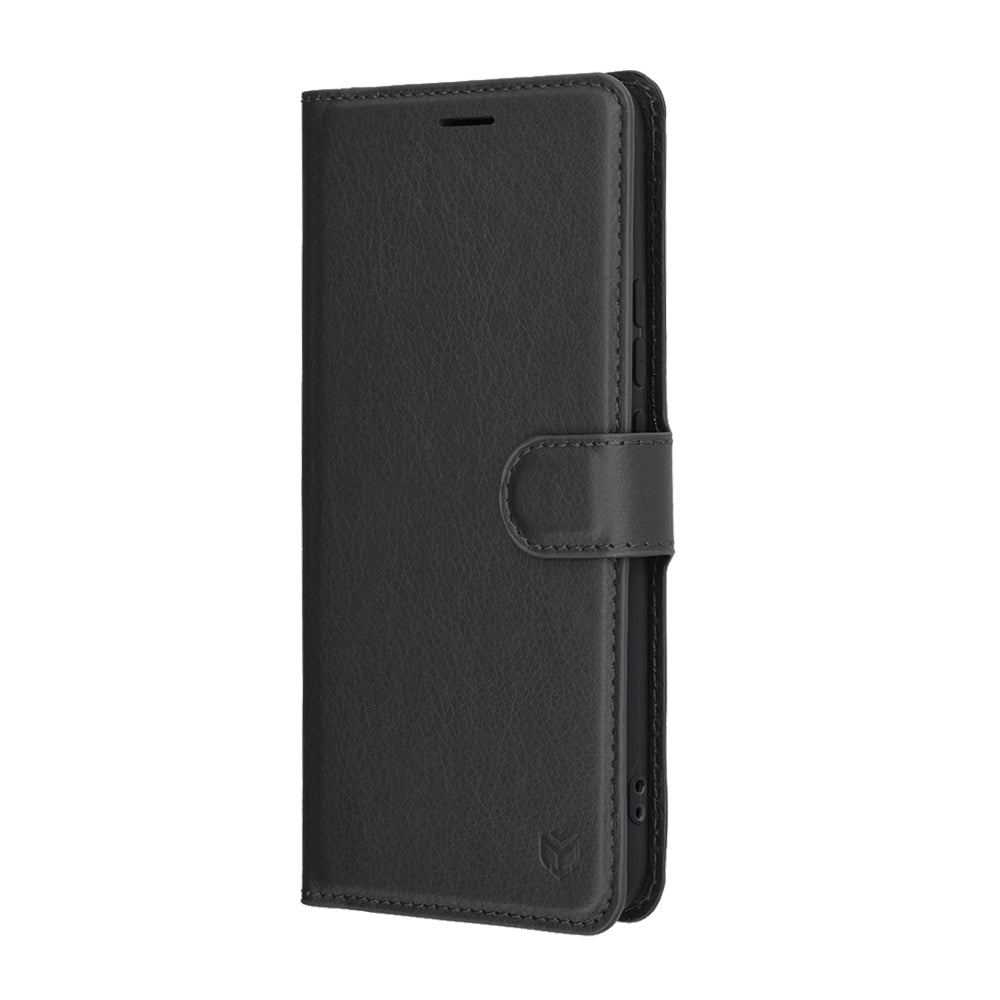 Funda para Realme 14 Pro, Techsuit, Leather Folio, Negra
