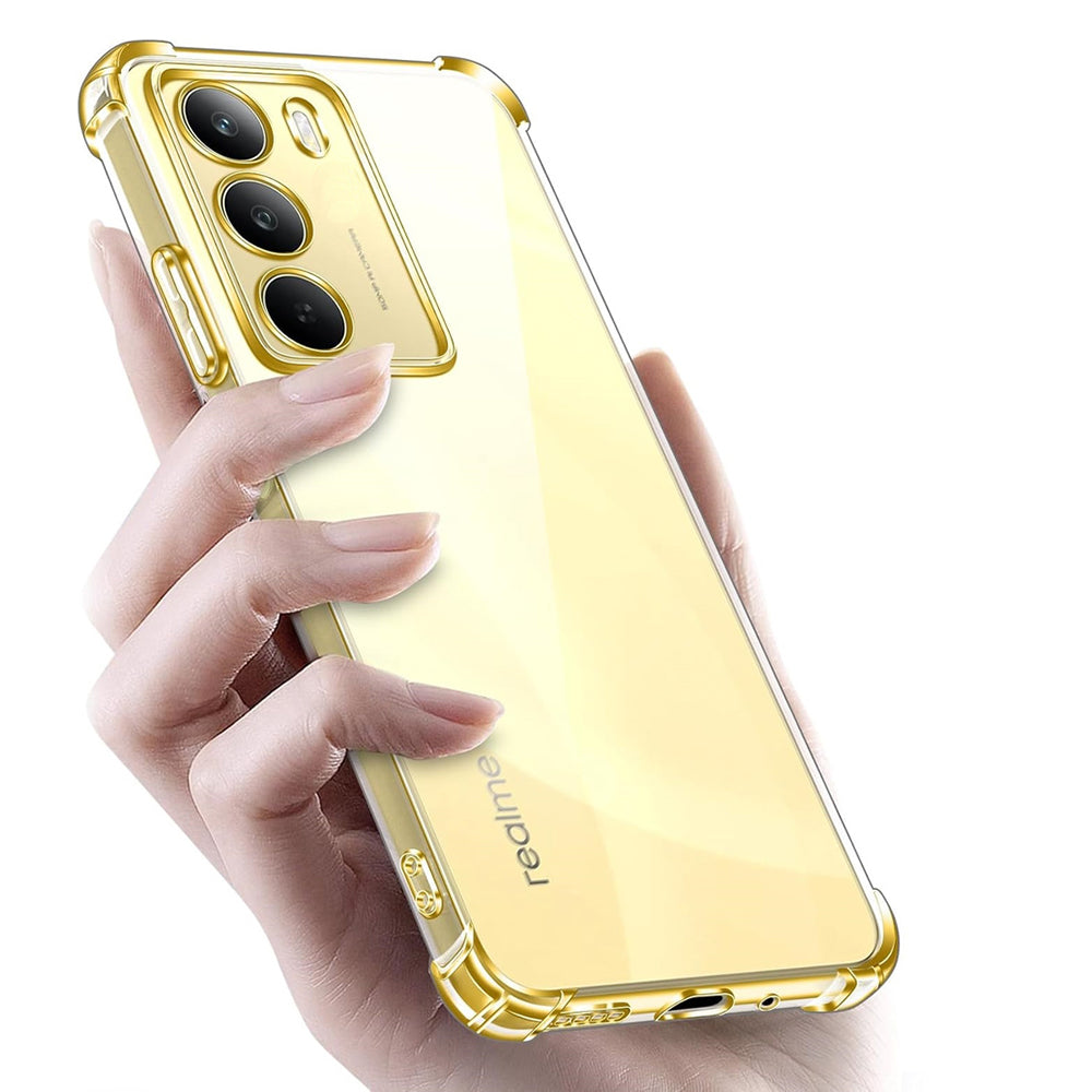 Funda para Realme 14x, Techsuit, Transparente a prueba de golpes, Transparente