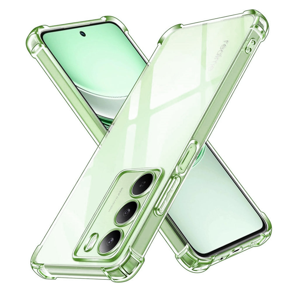 Funda para Realme 14x, Techsuit, Transparente a prueba de golpes, Transparente